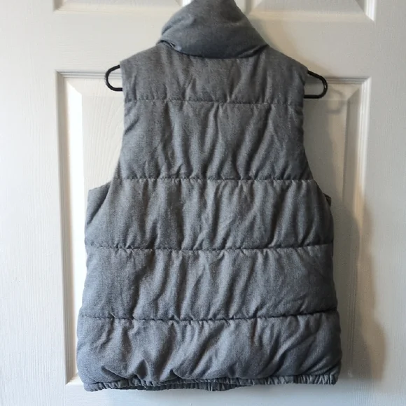 Old Navy Gray Puffer Vest - Picture 3 of 3